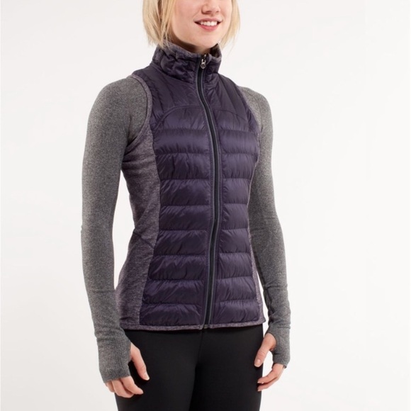 LULULEMON Run Turn Around Reversible Vest Purple - Picture 1 of 9